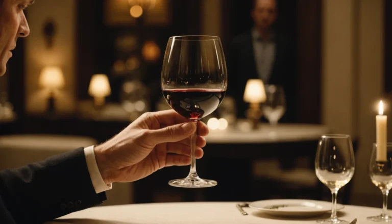 comment tenir un verre de vin