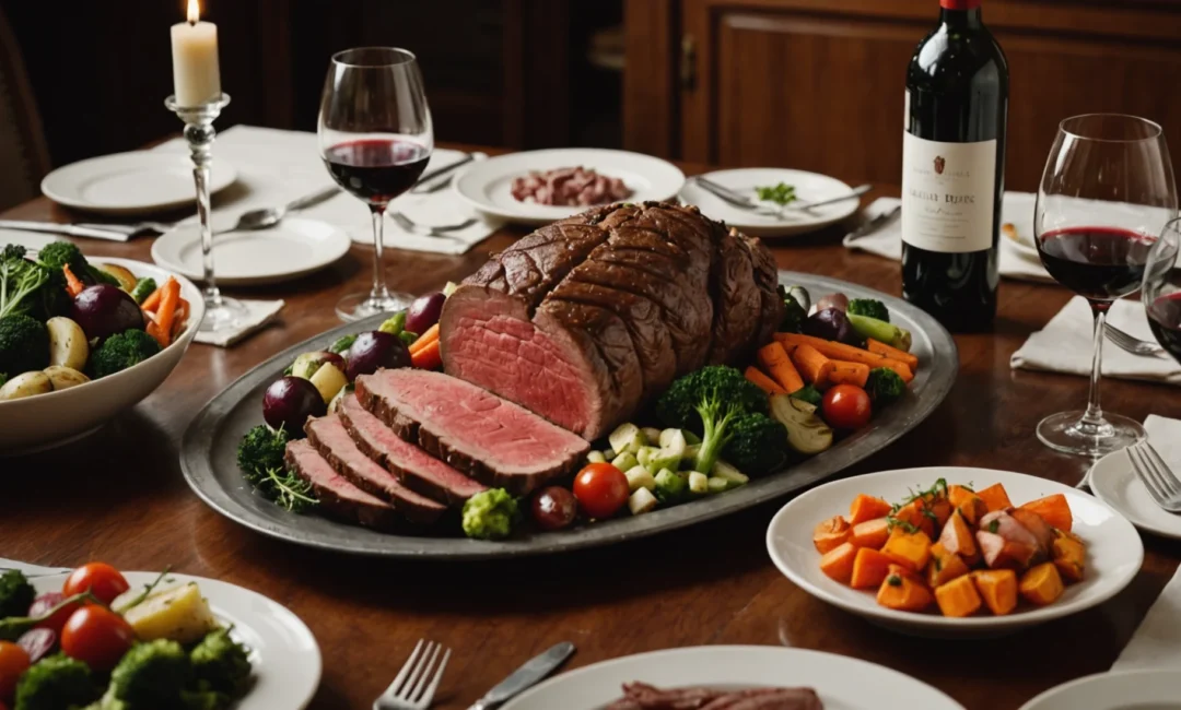 quel vin avec le rôti de boeuf
